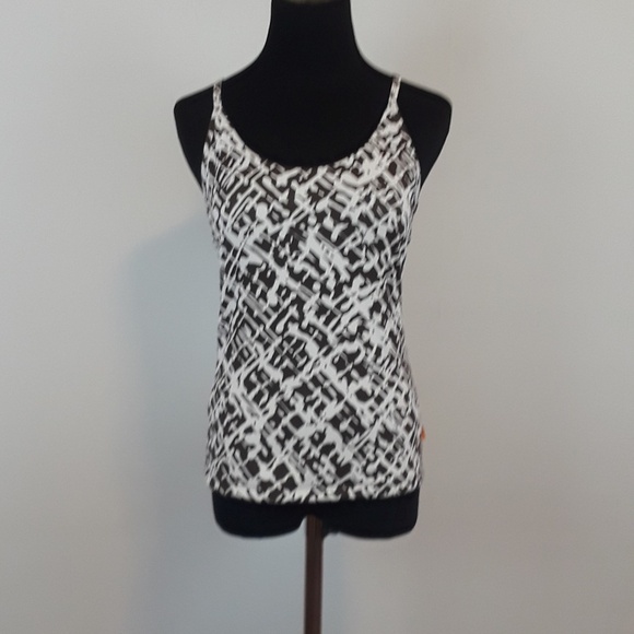 LUCY built in bra exercise tank top size small - Picture 1 of 6